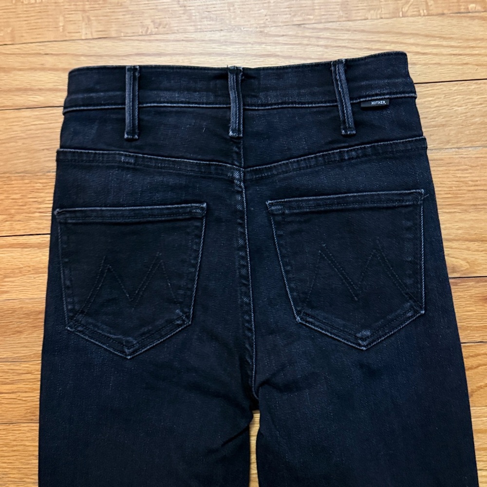 MOTHER Jeans The Hustler Ankle Fray Size 23 Encounters At Night - Picture 6 of 8